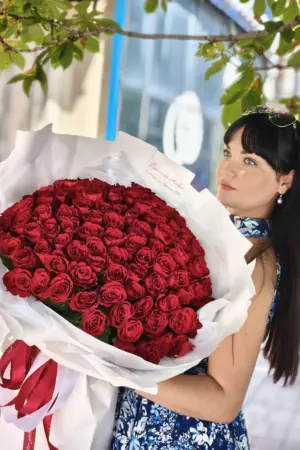 101 роза 50 см