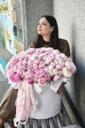 Букет из 31 тюльпана