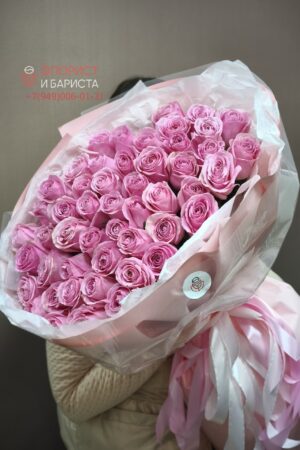 Букет из 51 розы 50 см