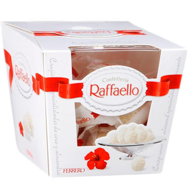 Конфеты в коробке Raffaello
