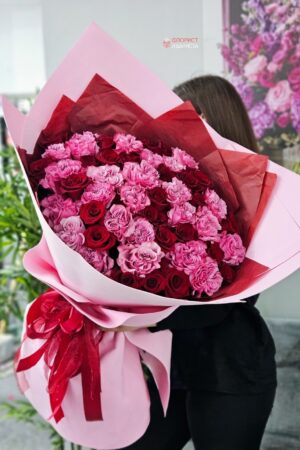 Букет из 51 голландской розы