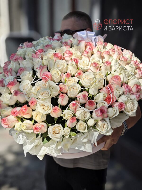 201 кенийская роза в шляпной коробке