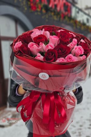 Букет из 35 кенийских роз
