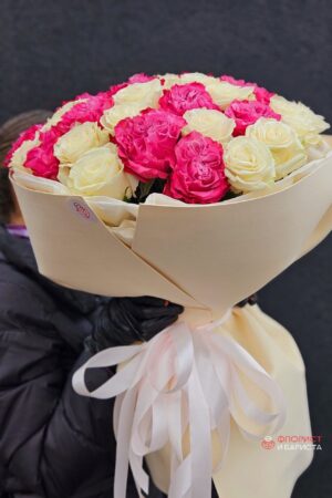 Букет из 37 роз голландских