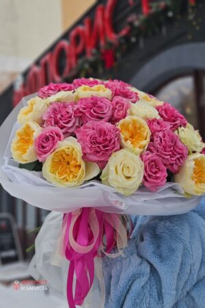 Букет из ассорти роз