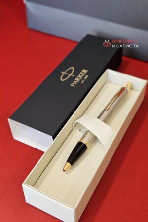 Подарочный набор оригинальная ручка Parker IM Black GT