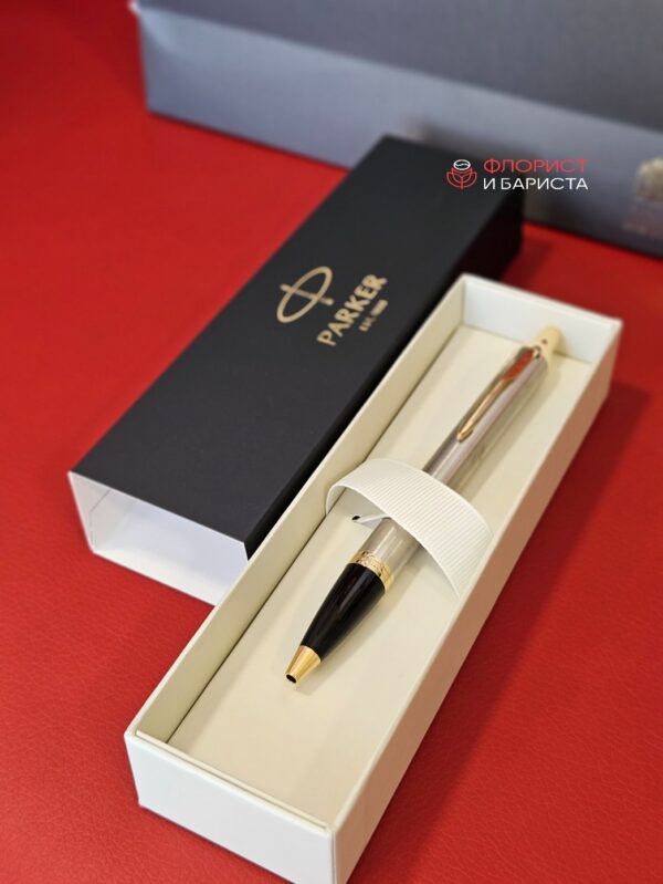 Подарочный набор оригинальная ручка Parker IM Black GT
