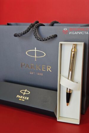 Подарочный набор оригинальная ручка Parker IM Black GT